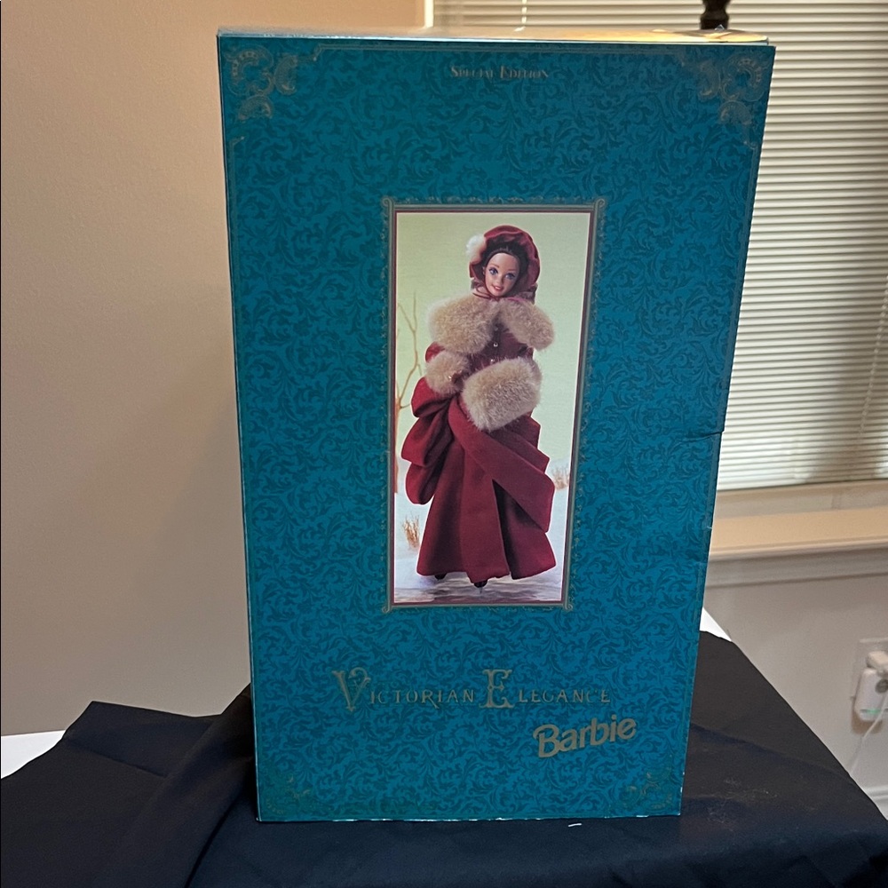 Barbie Victorian Elegance Doll in Burgundy and Cream